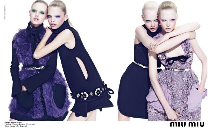 Miu Miu Fall Winter 2010 11 Campaign