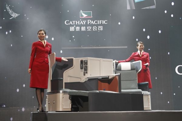 Cathay Pacific new business class seat