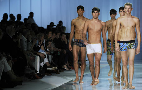 men undies milan show