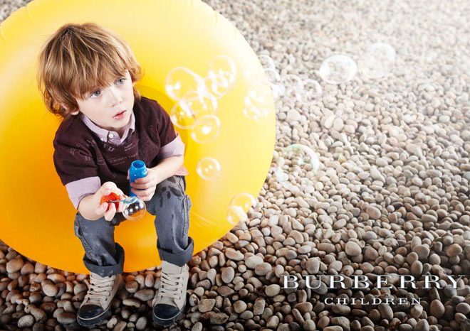 Burberry Childrenswear campaign spring 2011