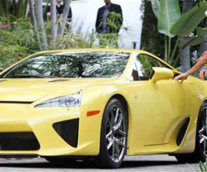 paris hilton lexus