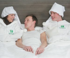 human bed warmer Holiday Inn