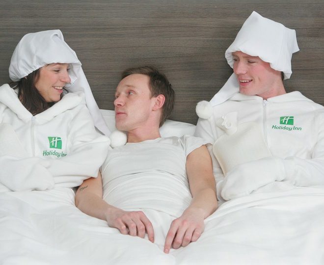 human bed warmer Holiday Inn