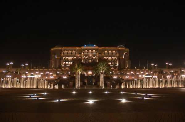 Emirates Palace Hotel in Abu Dhabi