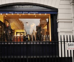 Gieves and Hawkes tailors shop