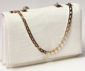 crocodile skin bag