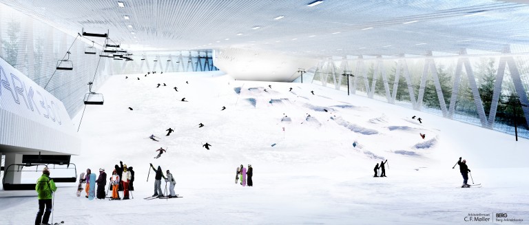 Indoor ski resort Indoor ski resort