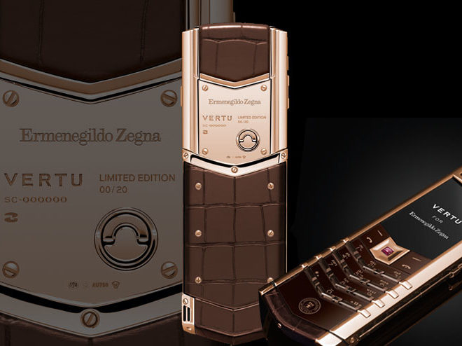 Vertu Ermenegildo Zegna China anniversary