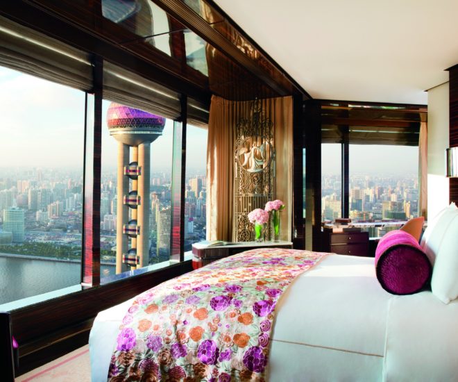 Ritz Carlton Shanghai Pudong room