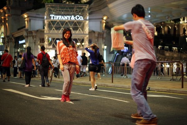 Tiffany shop Hong Kong