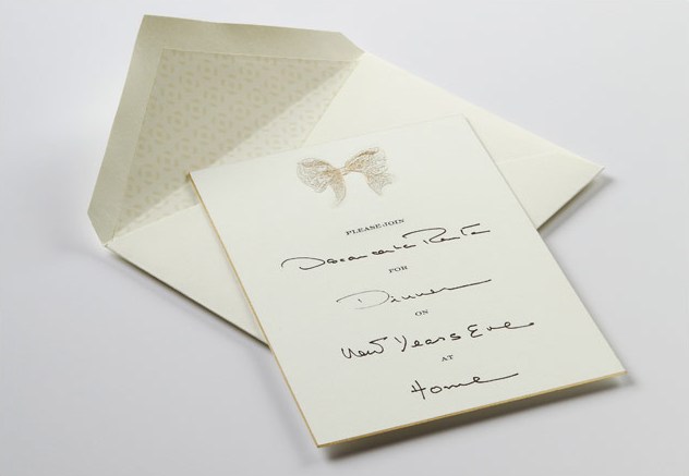 Oscar de la Renta Stationery