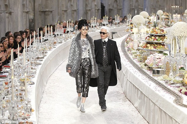 Stella Tennant Karl Lagerfeld