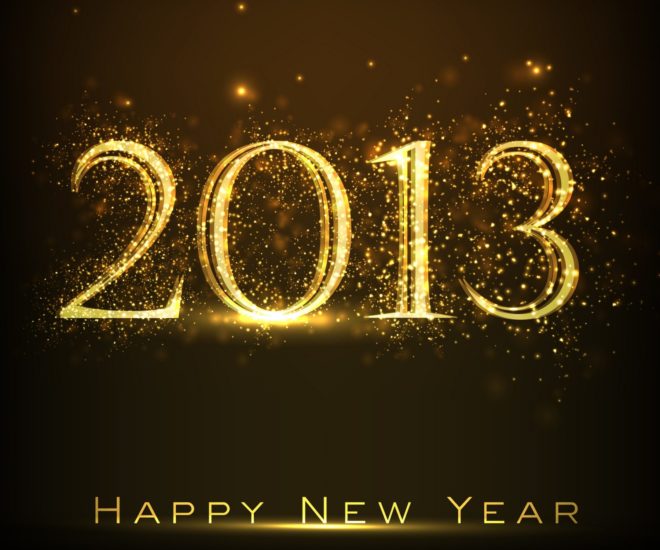 happy new year 2013