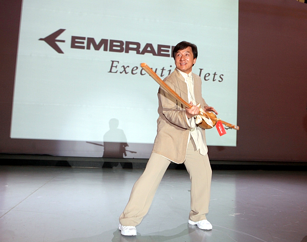 jackie chan embraer