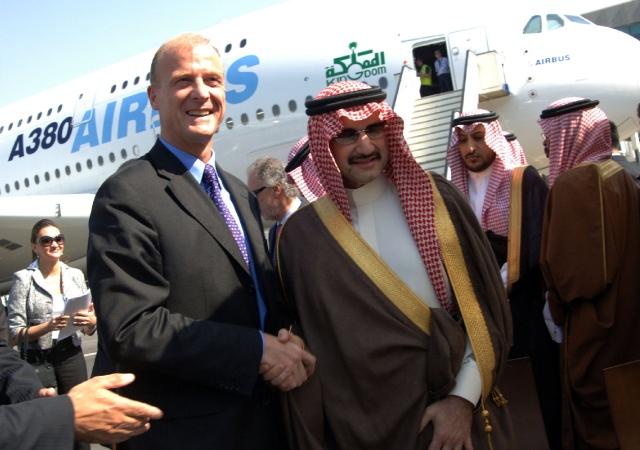 Airbus A380 prince Alwaleed bin Talal