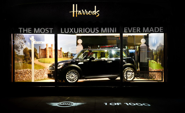 mini cooper goodwood harrods