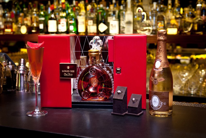 Louis XIII Cristal Leviev and Cocktail
