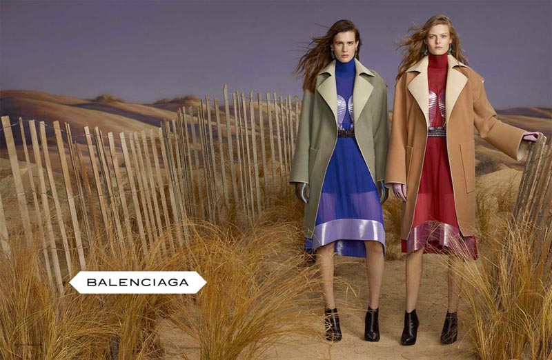 Balenciaga Fall Winter 2012 Ad Campaign