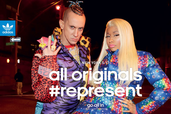 Nicki Minaj and Jeremy Scott