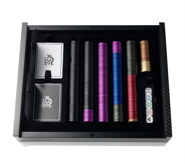 Alfred Dunhill Carbon Fiber Poker Set