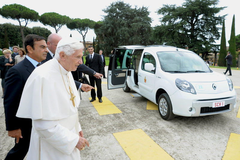 Vatican Pope New Car