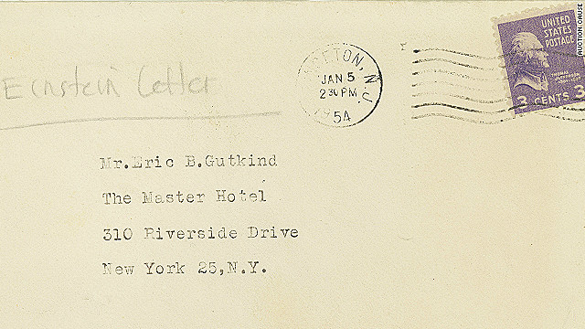 Albert Einstein God Letter