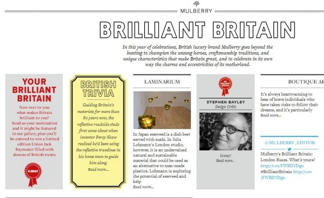 Mulberry Brilliant Britain