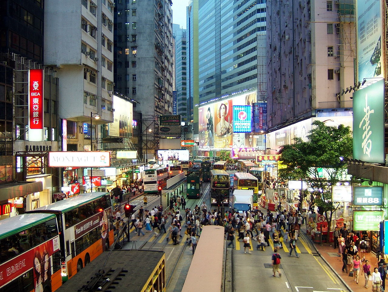 Hong Kong causeway bay