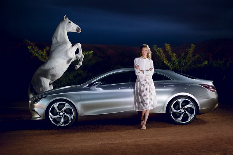 Karlie Kloss for Mercedes-Benz