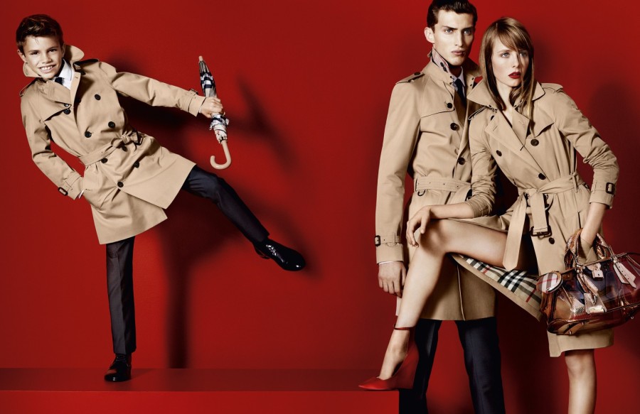 Romeo Beckham Burberry