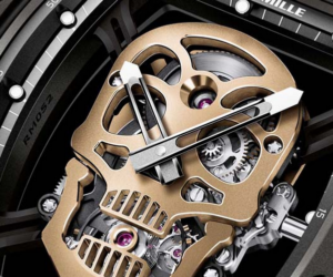 Richard Mille RM52 01 Skull Closeup