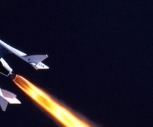 Virgin Galactic spaceship
