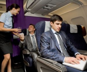 Flight Attendant business class