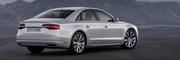 2014 Audi A8 Facelift Rear