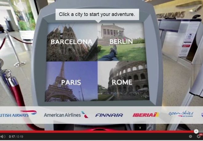 choose your own adventure video campaign