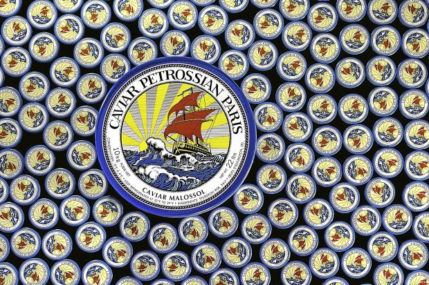 10kg can Petrossian caviar