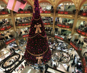 Galerie Lafayette Paris Christmas