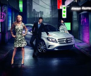 Georgia May Jagger Mercedes-Benz
