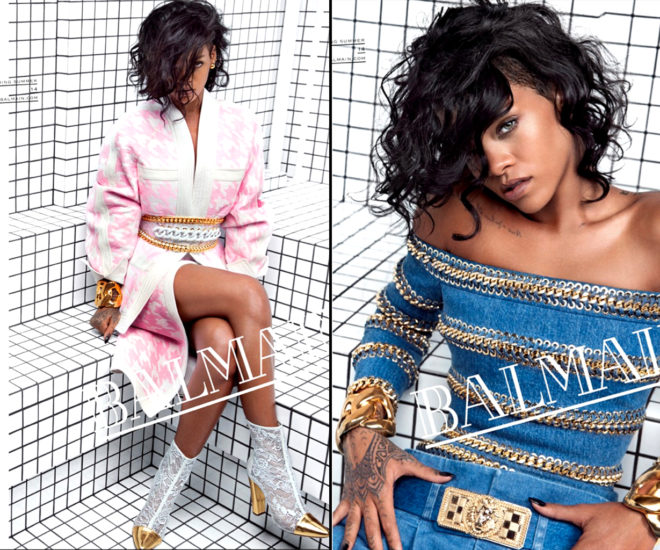 Rihanna For Balmain