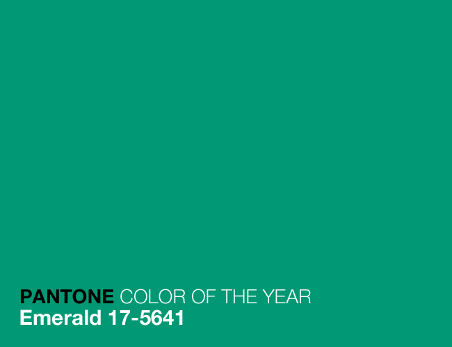 emerald pantone