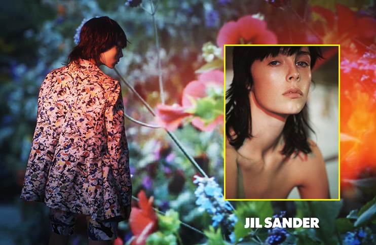 Jil Sander Spring 2014 Edie Campbell