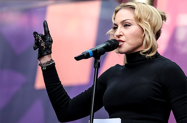 Madonna Premiering Skin Care Brand