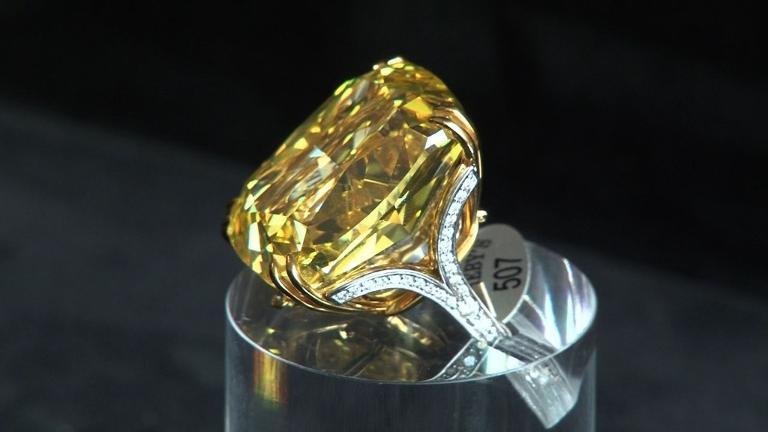 huge yellow diamond