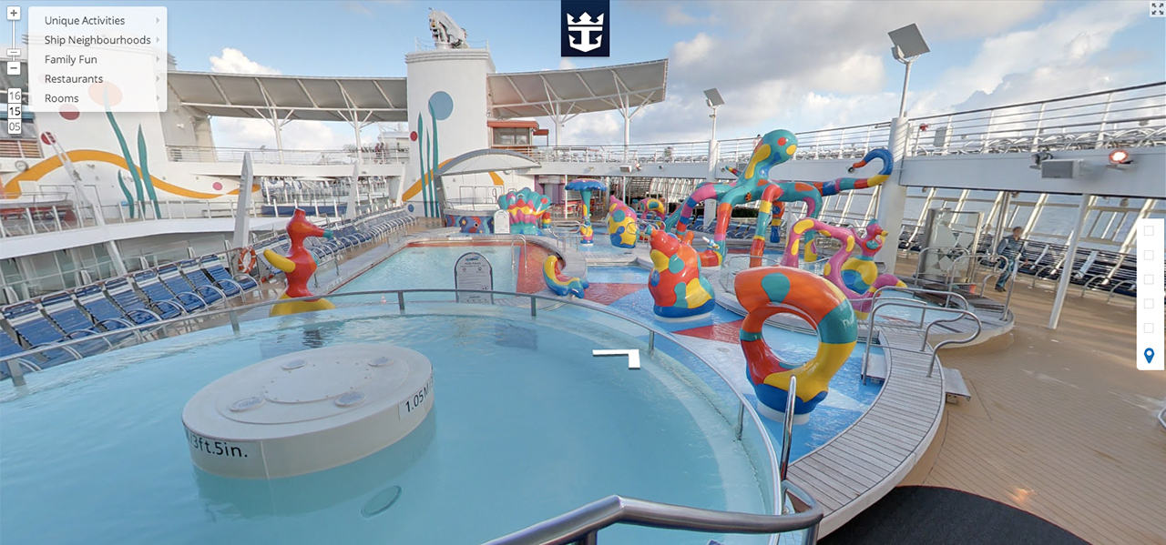 Allure of the Seas Google Street