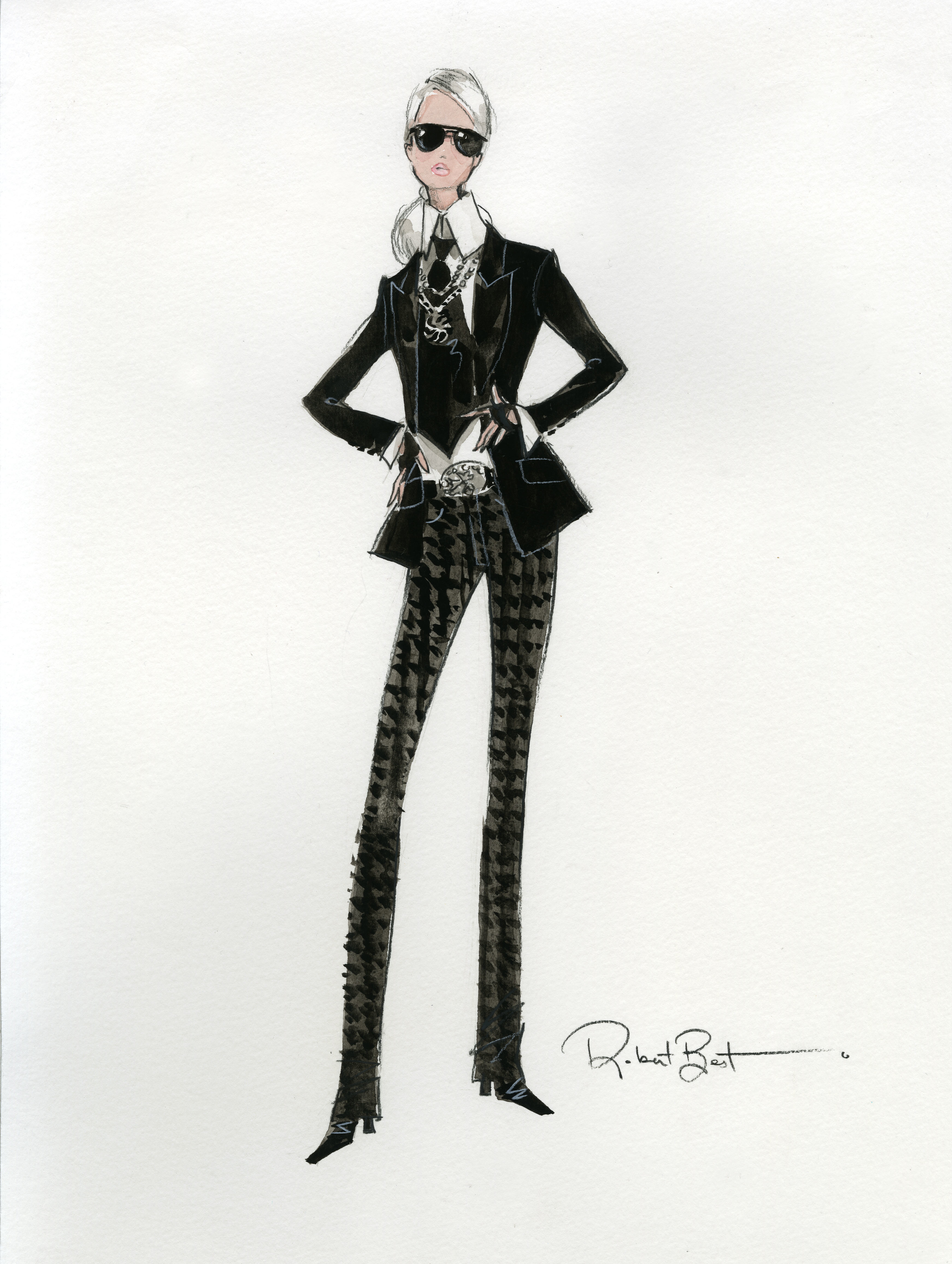 Karl Lagerfeld Barbie