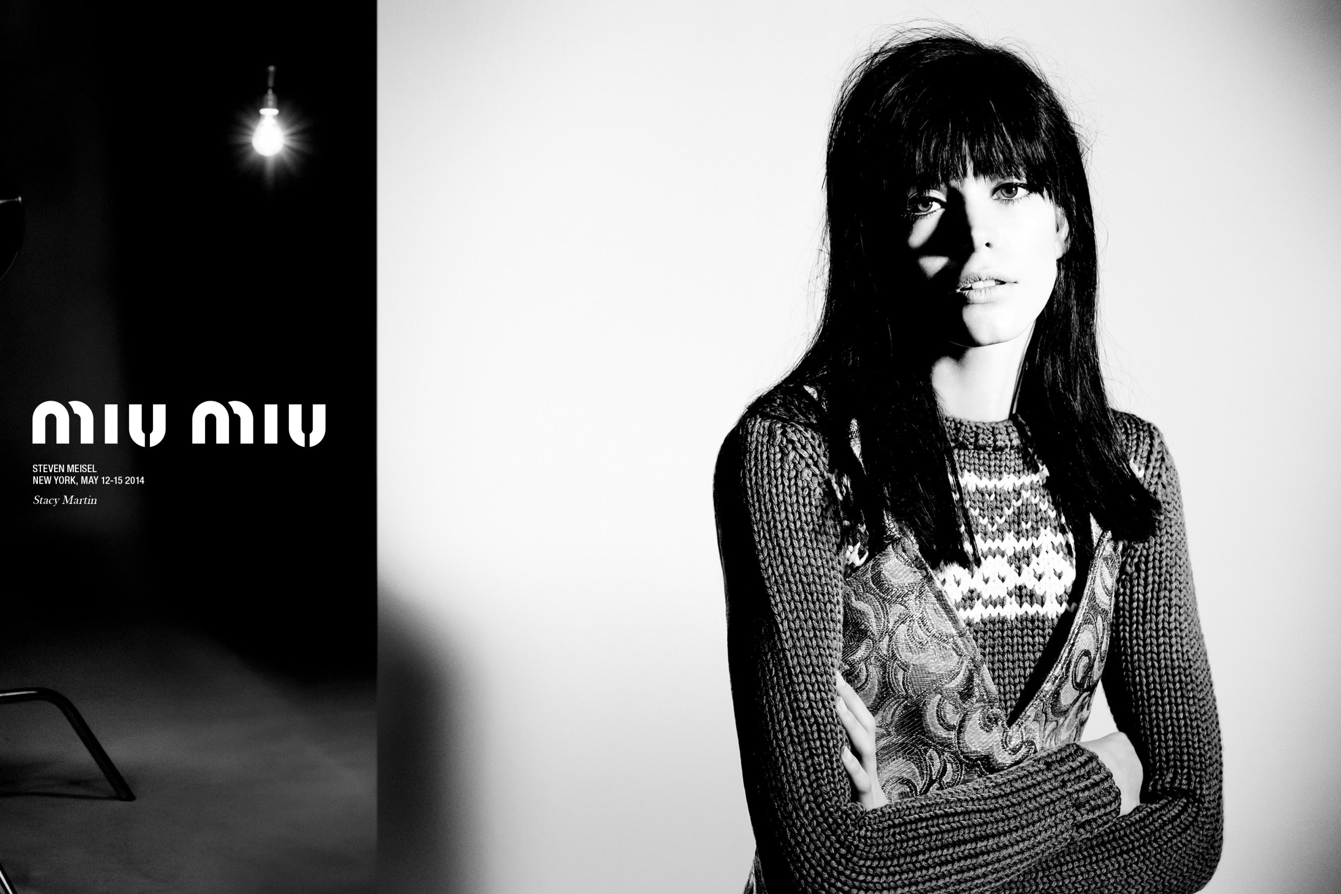 Miu Miu campaign Stacy Martin