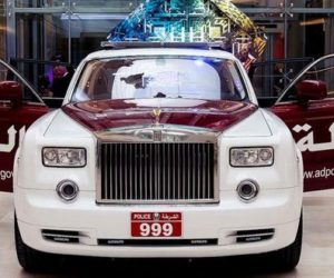 Abu Dhabi Police Rolls Royce Phantom