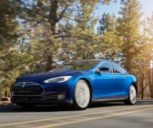 Tesla Model S Ocean Blue