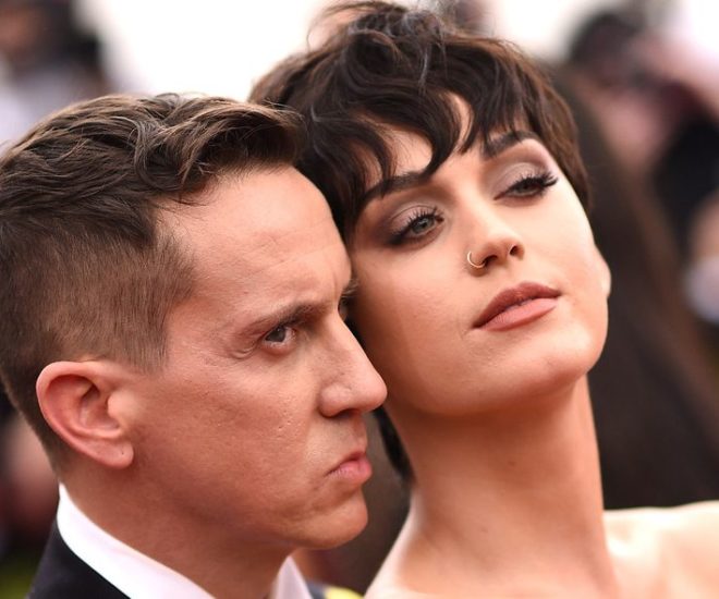Jeremy Scott and Katy Perry