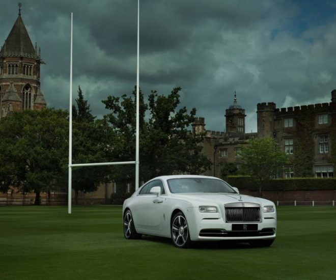 Rolls-Royce Wraith Rugby world cup